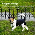 thumbnail image 3 of SCENDOR Garden Decorative Fences Panel 18"x16" 5 Pack for Flower Bed Edging Rustproof Dog Fencing for Yard 18 inch, 3 of 8