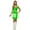 Green, variant on Blue M&M's Tank Dress Teen Halloween Costume, One Size, (13-16)