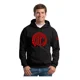 thumbnail image 1 of Sudadera Capucha Fútbol Soccer Diablos Rojos Del Toluca Mod1, 1 of 4