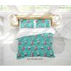 thumbnail image 1 of 3D Cartoon Barcos Ballena Patrón Funda de edredón Set Ropa de Cama Set Funda Nórdica, 1 of 3