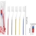 thumbnail image 4 of Travel Toothbrush and Toothpaste Kit,Travel Toothbrushes,50 Packs Travel Toothbrush Set Camping Hotel Disposable Toothbrushes with Mini Toothpaste Kit(5 Colors), 4 of 8