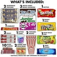 thumbnail image 3 of Fun Flavors Box Movie Night Popcorn Candy Snack Box Care Package, 3 of 7