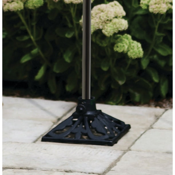 TIKI Brand Torch Stand Accessory, Cast Iron, Black