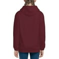 thumbnail image 6 of Sikiie Maroon Zip Up Hoodie Teenage, hoodies for Teenage, Zipper Sweatshirt Jacket for Daily, Traveling-Small, 6 of 6
