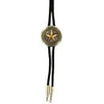 thumbnail image 2 of Double S Western Round Star Slide Bolo Tie 22611, 2 of 2