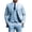 sky blue, variant on i·FineLong Men's Light Blue Three - Piece Suit, Business Casual Wedding Formal Suit Set