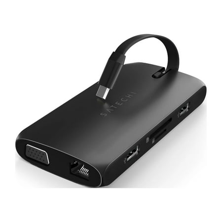 Satechi - USB-C On-The-Go 9-in-1 Multiport Adapter - Space Gray