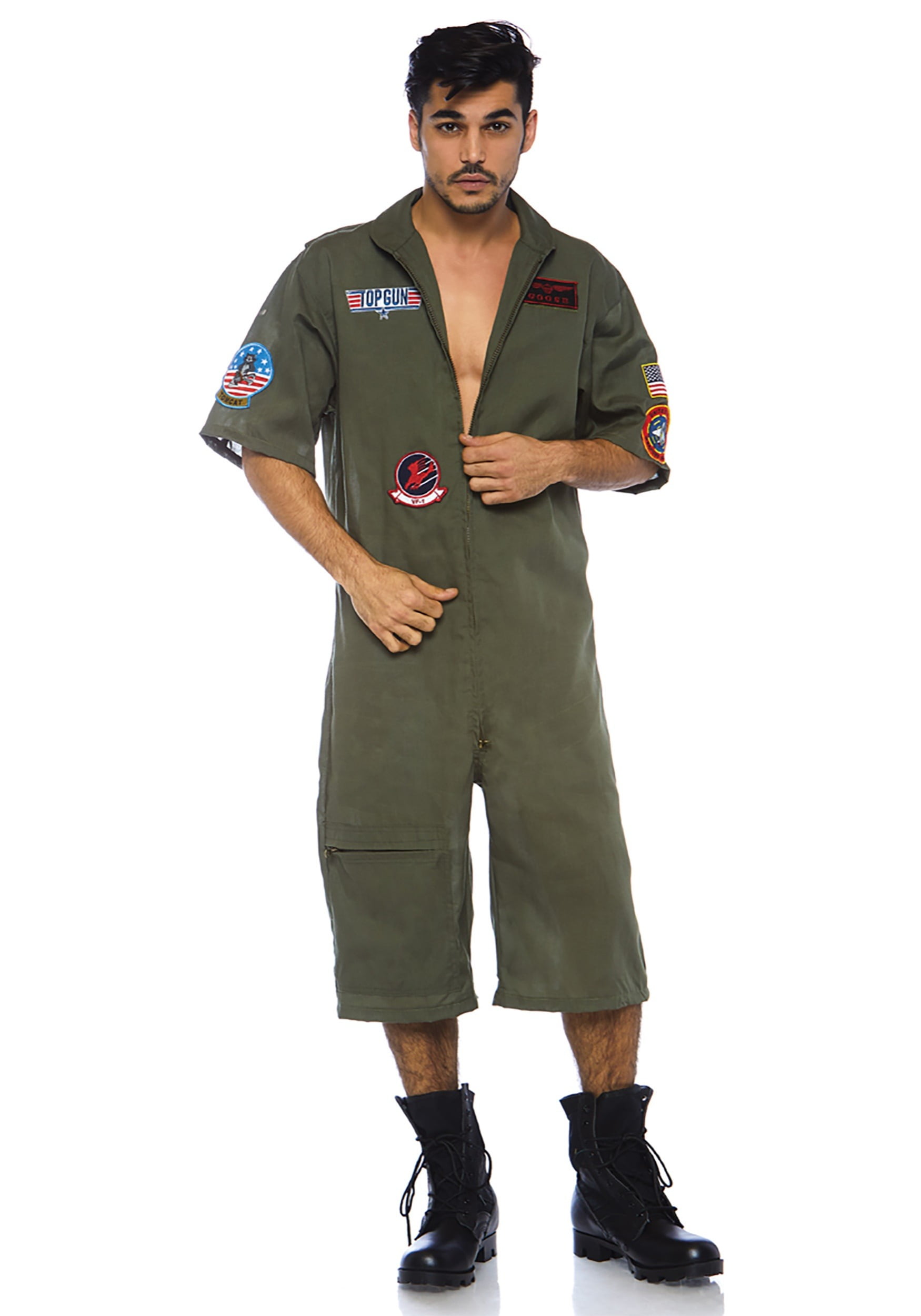 Leg Avenue Mens Top Gun Flight Suit