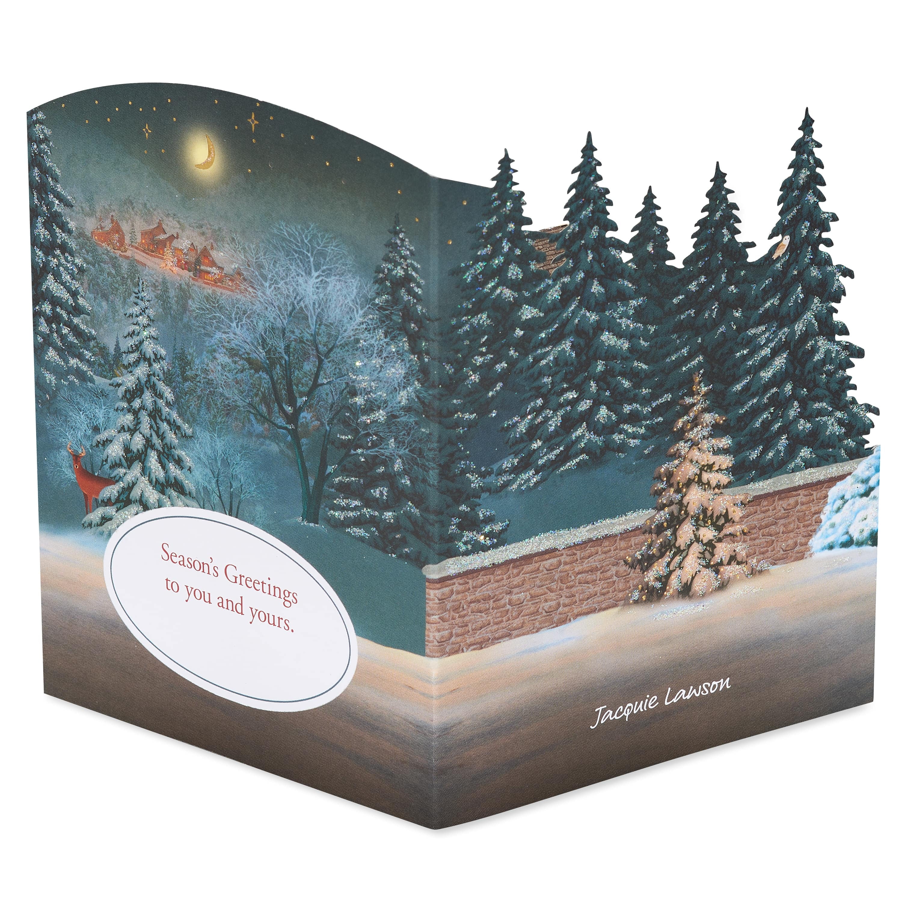 American Greetings Magic Moments Christmas Pop-up Card (Season's Greetings)  - Walmart.com