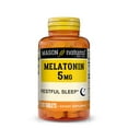 thumbnail image 2 of (3 pack) Mason Natural Melatonin 5 mg with B6 and Calcium - Natural Sleep Aid, Supports Healthy Sleep & Rest, 120 Tablets, 2 of 8