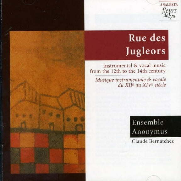 Ensemble Anonymus - Rue Des Jungleors / Instrumental & Vocal Music - Music & Performance - CD