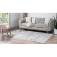 Oregon Collection Rug 7' x 10' Gray LowPile Rug Perfect For