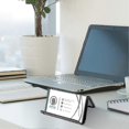 thumbnail image 3 of 5pcs Metal Mesh Business Card Holder Office Desk Desktop Business Card Display Name Card Collection Organizer Multipurpose, 3 of 5