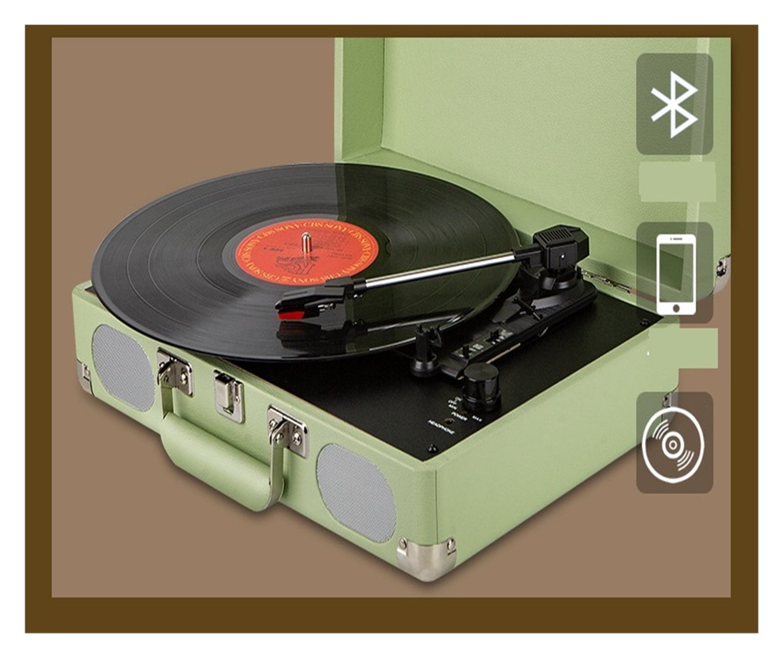 Crosley Executive Deluxe Portable USB Turntable (CR6019D