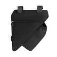 thumbnail image 3 of Bolsa para cuadro de bicicleta Cola Impermeable Tela Oxford Tubo Frontal Negro, 3 of 8