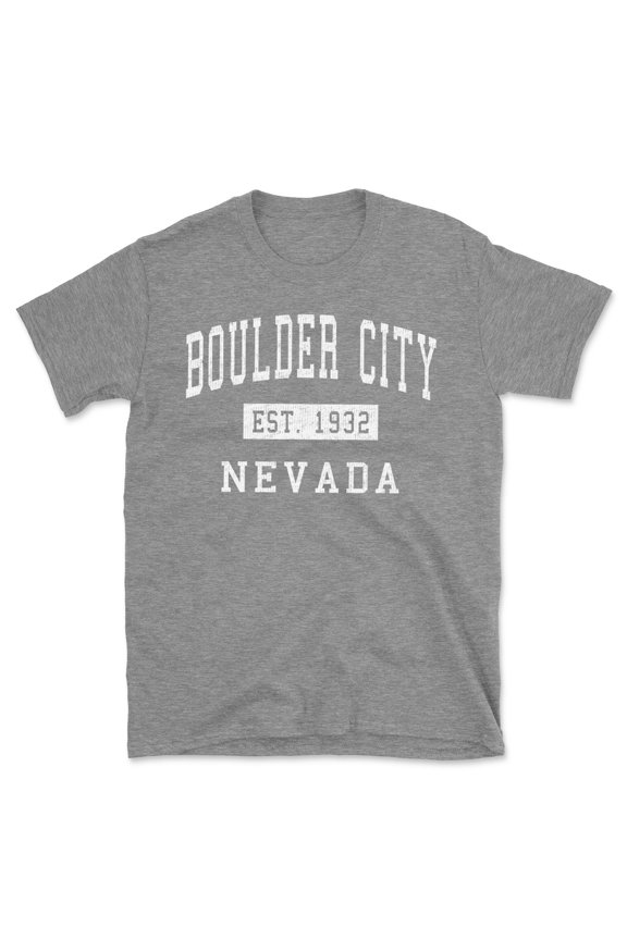 Boulder City Nevada Classic Established Men's Cotton T-Shirt