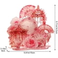 thumbnail image 3 of Chinese Landscape Desktop Ornament Decoration Acrylic Tabletop Centerpiece Chinese New Year Sign Decor for Home Office Event Scenario, 3 of 7