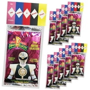 Power Rangers Party Favors, We Make A Great Team 10 Pack, New Power Rangers Party Supplies or Valentines Day Cards for Kids School Classroom Exchange, Creative Pre Assembled Gift Idea AC2