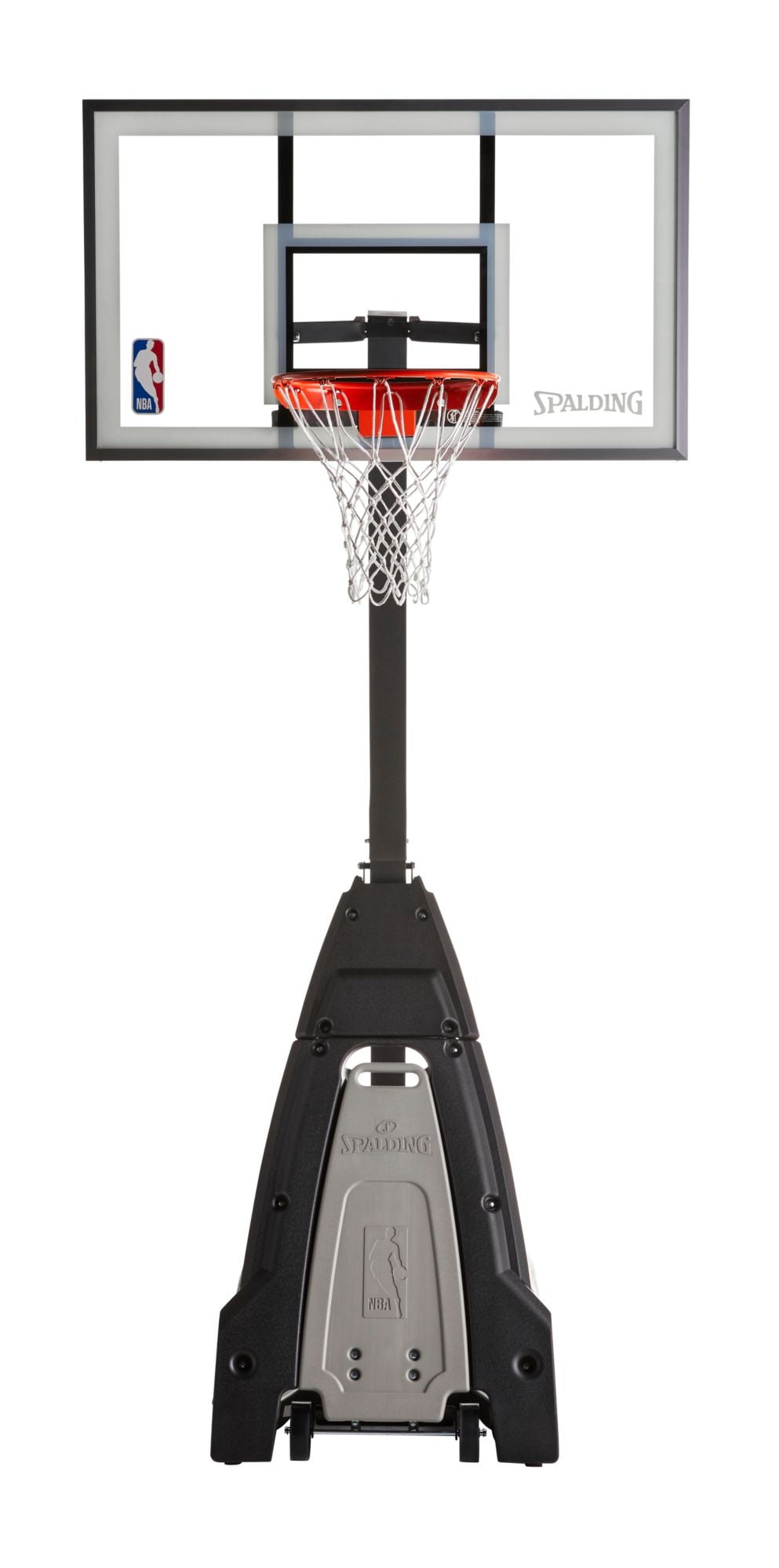 Spalding NBA Beast 54” Glass Portable Basketball Hoop