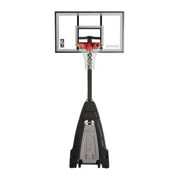 Spalding NBA Beast 54” Glass Portable Basketball Hoop