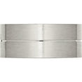 thumbnail image 3 of Stainless Steel Brushed With Cz 10mm Flat Band (Size 10) Made In China sr379-10, 3 of 5
