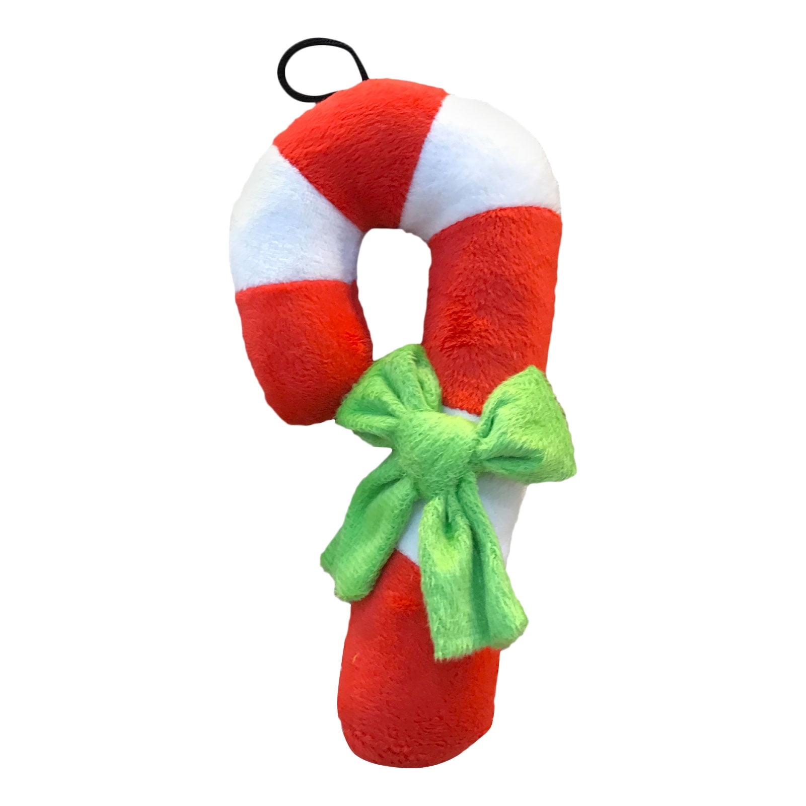 JuLam Christmas Pet Candy Cane Durable Comfortable Squeaky Toy Gift