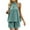 Green, variant on Maean Women's Summer 2 Piece Outfits Sleeveless Solid Color Backless Tops and Baggy Shorts Sets with Pockets