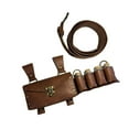 thumbnail image 5 of Segolike Belt Pouch Waist Bag Fanny Pack Medieval Belt Bag for Casual Cosplay brown, 5 of 8