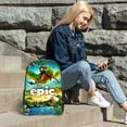 thumbnail image 3 of Epic Pattern Transparent Backpack Lightweight And fashionable Showcasing Personality And Leading The Trend, 3 of 6