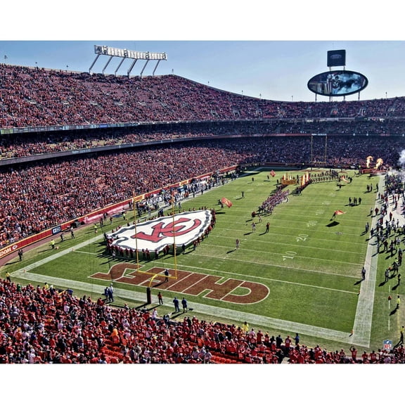 Kansas City Chiefs Unsigned Arrowhead Stadium Photograph