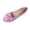 Pink, variant on LOVZFMLL Women's Flat Shoes Non-Slip Comfort Walking Shine Bow Dressy Flats Round Toe Slip On Shoes for Work Business Casual Office Brown 8