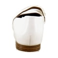 thumbnail image 4 of Naturalizer Kelly-Chain Women's Flats Warm White Size 10 M, 4 of 8
