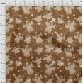 thumbnail image 4 of oneOone Viscose Chiffon Brown Fabric Halloween Dress Material Fabric Print Fabric By The Yard 42 Inch Wide, 4 of 4