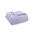 thumbnail image 1 of Shavel Home Products Micro Flannel Solid Electric Heated Blanket, Queen, Amethyst, 1 of 3