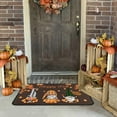 thumbnail image 5 of Fall Door Mat Outdoor for Front Door, Fall Decorations for Home Welcome Doormat Non-Slip Washable Thanksgiving Pumpkin Hello Doormat Entrance Rug for Indoor Outdoor 17 x 30 Inch, 5 of 6