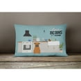 thumbnail image 4 of Carolines Treasures CK7815PW1216 Chinese Chongqing Dog Kitchen Scene Canvas Fabric Decorative Pillow 12H x16W multicolor, 4 of 4