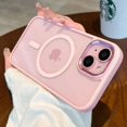 thumbnail image 2 of Magnetic Luxury Clear Armor For Magsafe Wireless Charging Case for iPhone 15 14 Plus 13 12 11 Pro Max Shockproof Bumper Cover, 2 of 5