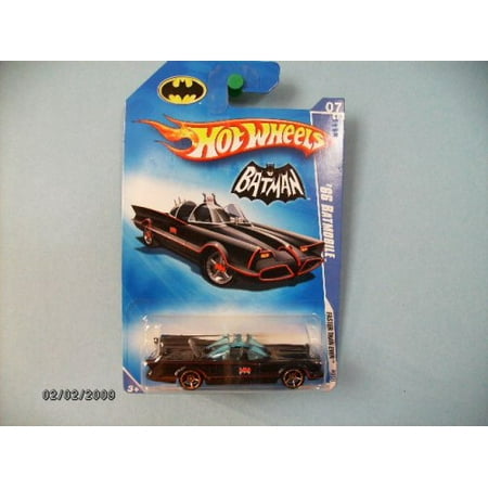 Hot Wheels 1966 Batmobile Faster Than Ever Series 0710 1:64 Scale Collectible Die Cast (Best Hot Wheels Cars Ever)