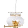 thumbnail image 1 of Shisuyan Kerosene Lamp Cover Clear Glass Adjustable Light 1Pcs 6in Bottom Diameter, 1 of 7