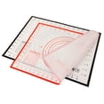 thumbnail image 2 of BPPEG Large Silicone Pastry Mat Extra Thick Non Stick Baking Mat with Measurement Fondant Mat,Counter Mat,Dough Rolling Mat,Oven Liner,Pie Crust Mat, 2 of 7