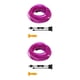 thumbnail image 1 of Scienceny Tira de luces LED para automóvil, 5V, resistente al agua, interfaz USB Universal, para jardín, escenario, Festival, lámpara de ambiente, color Violeta 2piezas Scienceny  CBP370718, 1 of 6