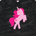 thumbnail image 4 of Inktastic Pink Unicorn Girls Toddler T-Shirt, 4 of 5