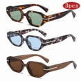 thumbnail image 3 of Lunettes de Randonnée 1/3 Pcs Polygones Monture Épaisse Anti-Lumière Femmes Lunettes de Sport Rétro Colorées pour Hommes UV400, 3 of 5
