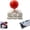 #C, variant on 3D Printed Keyboard Joystick Keycap WASD Arcade Stick Adapter for Mechanical Keyboard, 4-Key Linkage Mod Mini Fighting Controller Retro Gaming Accessory, DIY Fighting Game Controller Mod Kit (#A)