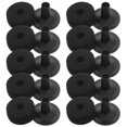 thumbnail image 1 of LOLIPPYY Cymbal Stand Felt Replacement Sleeves Set for Daily Use Black Felt and Plastic Durable Accessories, 1 of 8