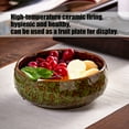 thumbnail image 6 of Misright Large Diameter Glazed Ceramic Vase Water Plant Bowl for Indoor Water Gardening, 6 of 14