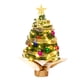 thumbnail image 2 of Mini Árbol Navideño de Mesa, Estrella Led y Adorno, Modos de Brillo, Base Estable, Decoración Navideña para Interiores, Celebraciones de Navidad y Año Nuevo, Hongo con Pilas, Material de Pvc, 30 Cm, 2 of 6