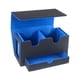 thumbnail image 1 of Caja para guardar más de 400 cartas. Estuche práctico para guardar cartas de juego. Azul, 1 of 9