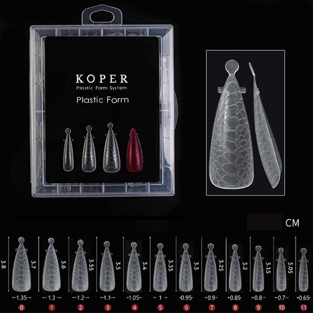 EGNMCR Press on Nails 120pcs Snake Skin Pattern Full Cover False Nail Tips Gel Nail For Nail Extension Building Gel Nail Design nail tips