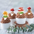 thumbnail image 6 of 24Pcs Mushroom Cupcake Toppers, Mushroom House Cake Picks, Mushroom Birthday Cake Decorations, Mushroom Cupcake Toppers for Baby Shower, Mushroom Party Decorations, 6 of 7